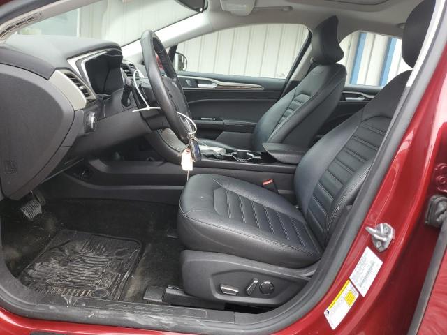 Sedans FORD FUSION 2016 Red