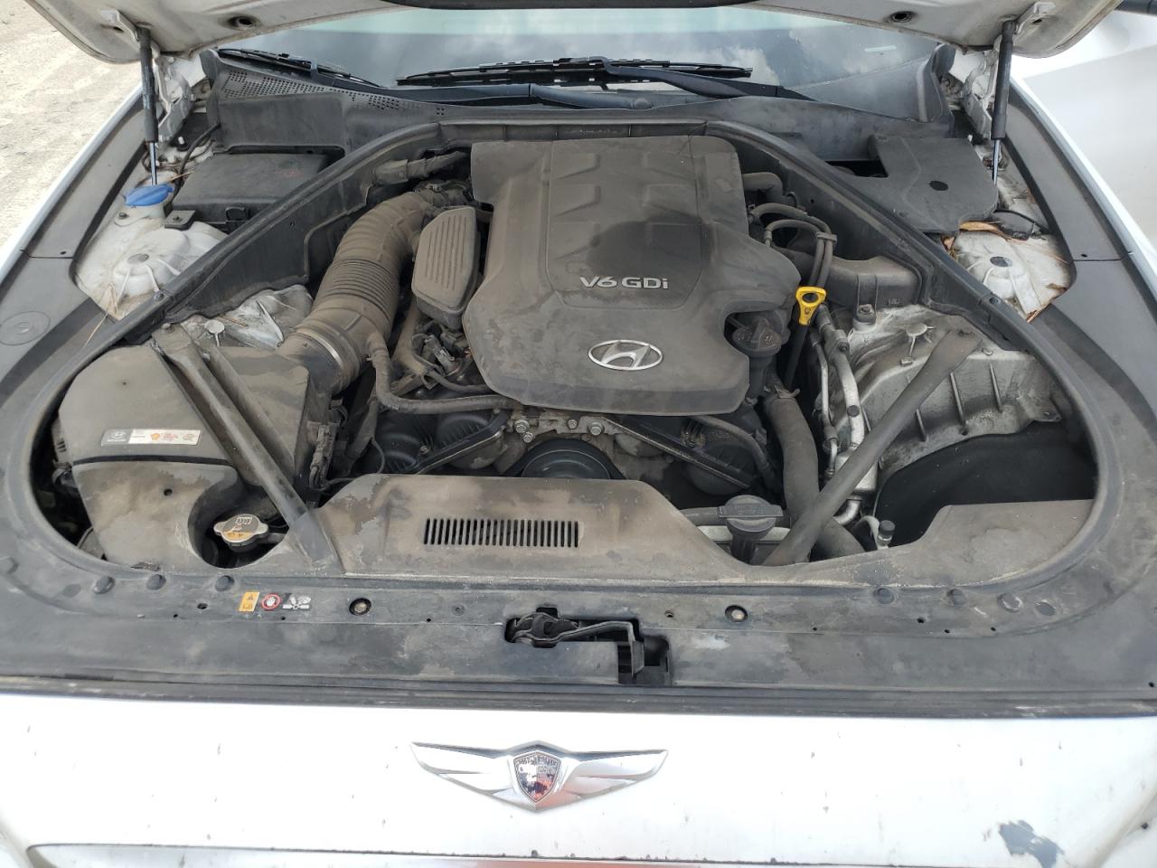2015 Hyundai Genesis 3.8L VIN: KMHGN4JE8FU066763 Lot: 59203665