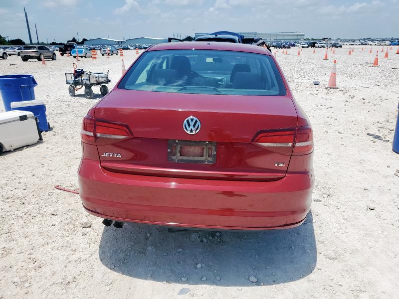  VOLKSWAGEN JETTA 2017 Red