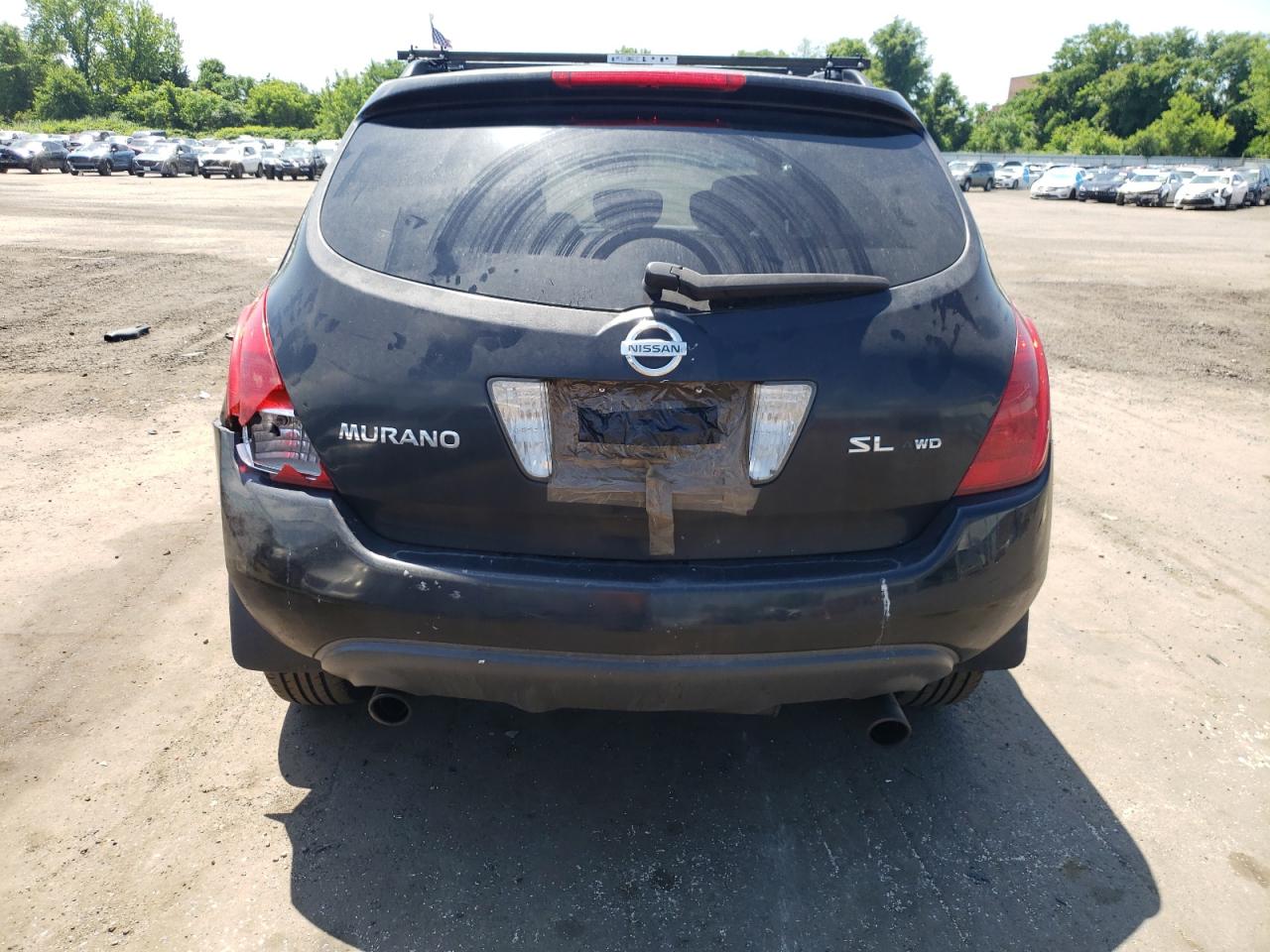 2004 Nissan Murano Sl VIN: JN8AZ08W14W340400 Lot: 61087675