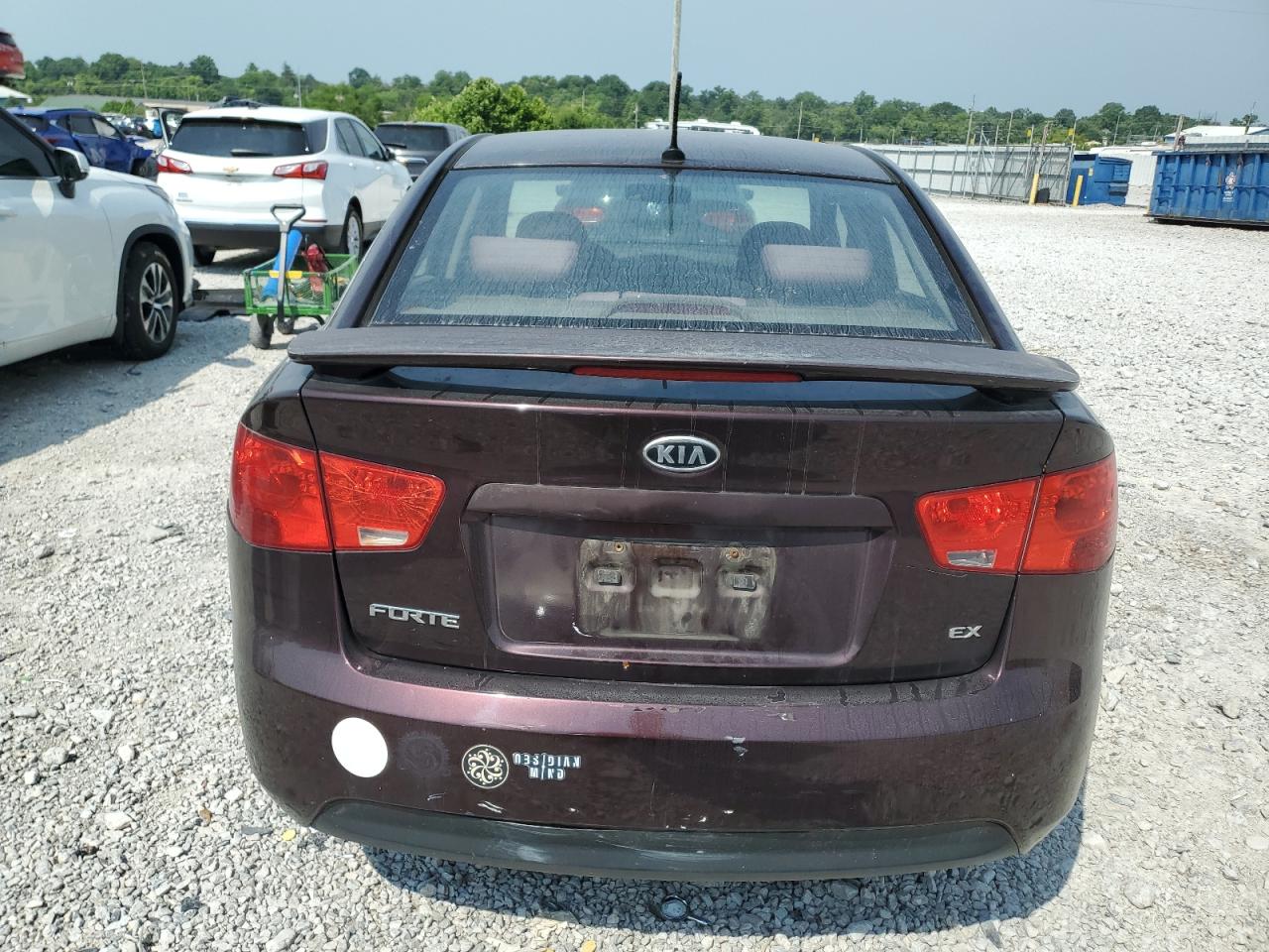 2010 Kia Forte Ex VIN: KNAFU4A25A5811137 Lot: 60651545
