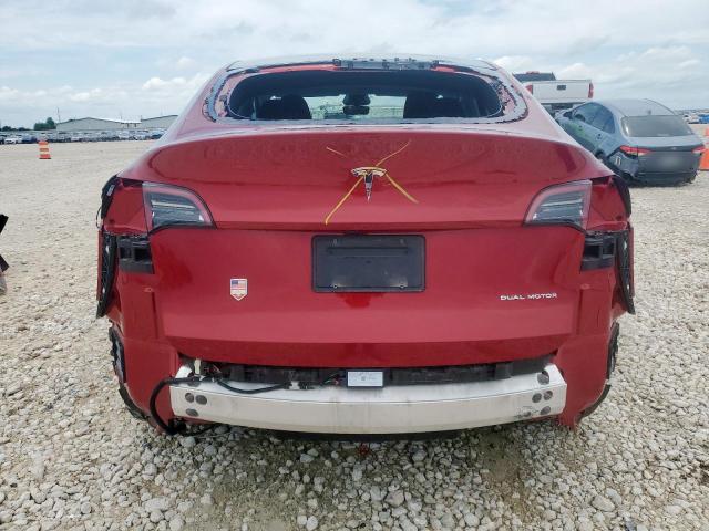  TESLA MODEL Y 2024 Czerwony