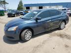 2015 Nissan Sentra S на продаже в Woodhaven, MI - Side