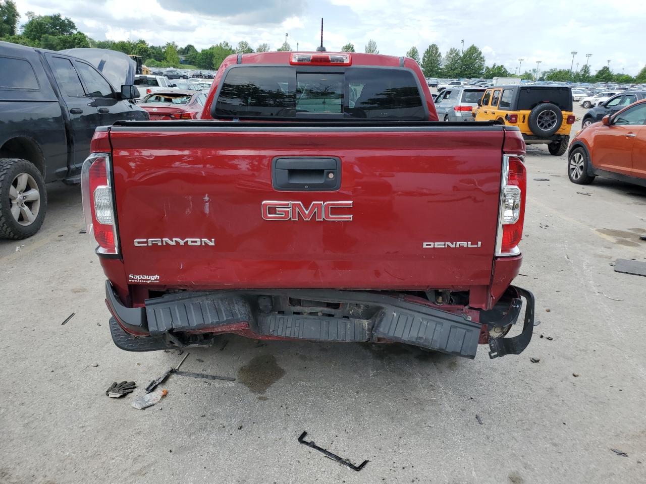 2019 GMC Canyon Denali VIN: 1GTG6EEN7K1130675 Lot: 62672785