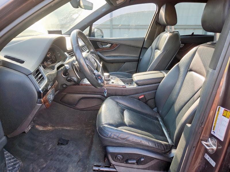  AUDI Q7 2018 Brown