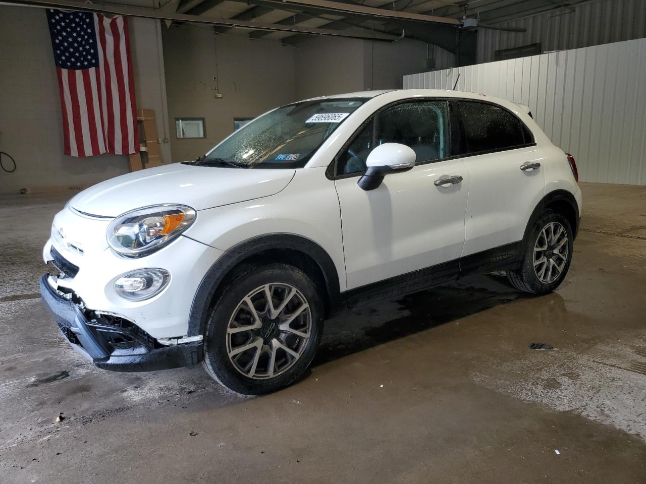 2016 Fiat 500X Trekking Plus na sprzedaż w West Mifflin, PA - Front End