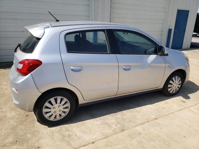 Hatchbacks MITSUBISHI MIRAGE 2017 Silver