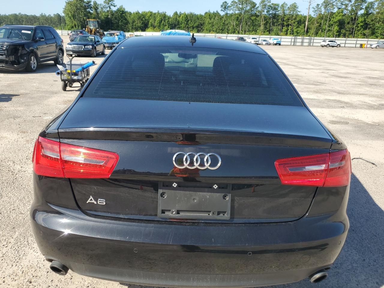2014 Audi A6 Premium Plus VIN: WAUGFAFC0EN046178 Lot: 61138235