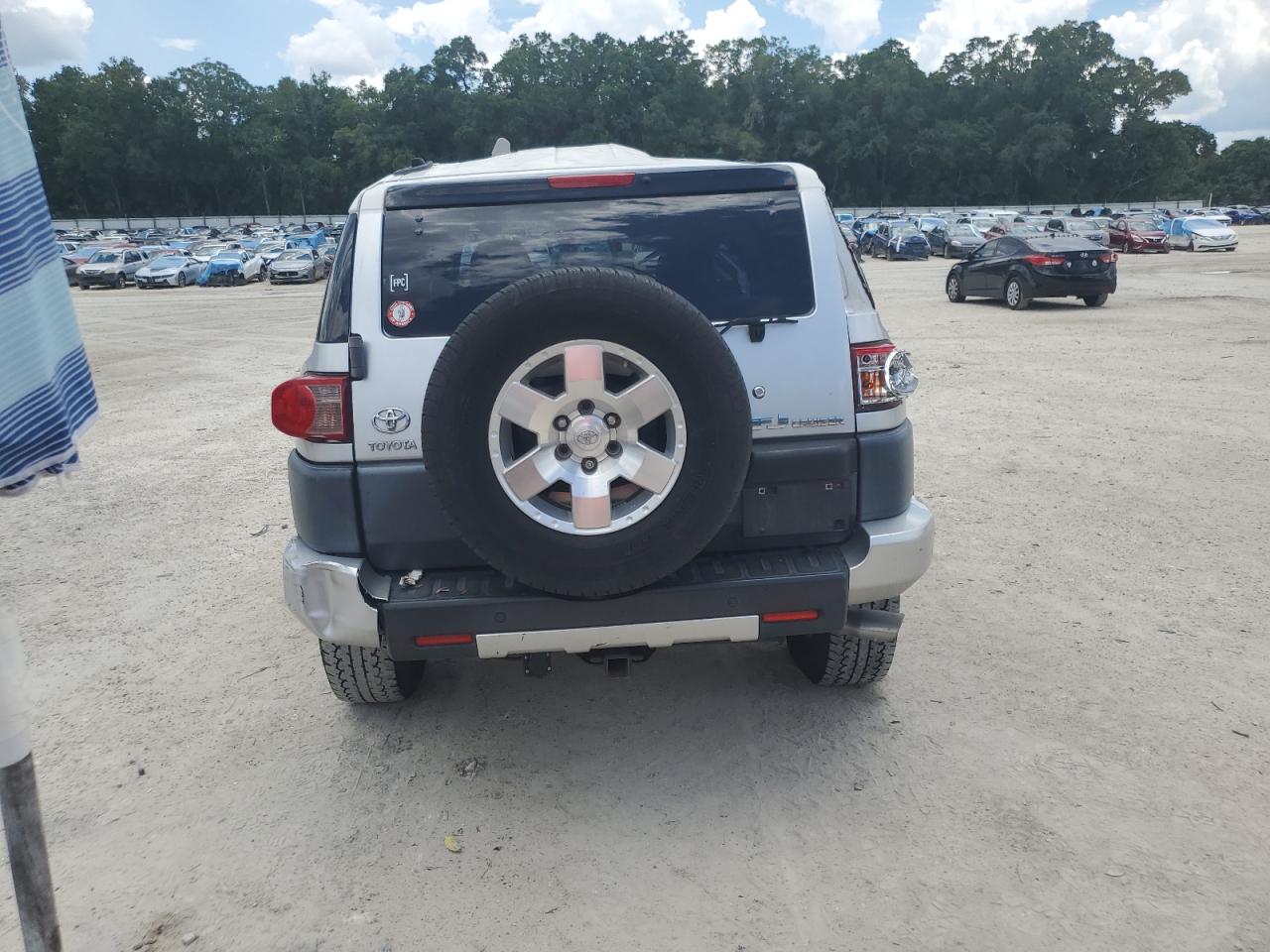 2008 Toyota Fj Cruiser VIN: JTEBU11F88K008428 Lot: 62748455