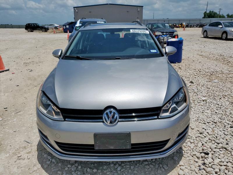  VOLKSWAGEN GOLF 2015 Серебристый