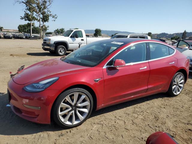  TESLA MODEL 3 2018 Red