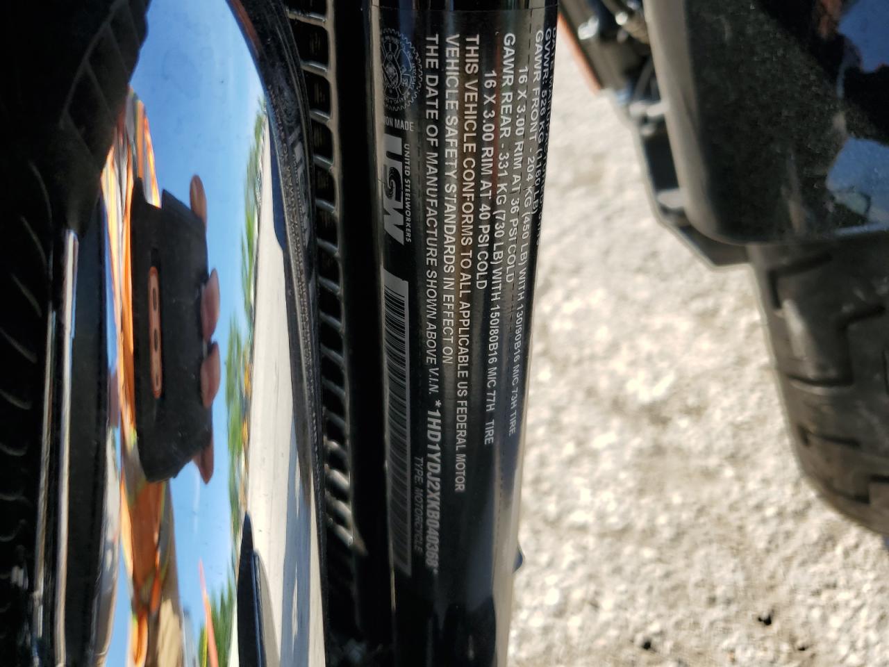 2019 Harley-Davidson Flsl VIN: 1HD1YDJ2XKB040368 Lot: 62280425