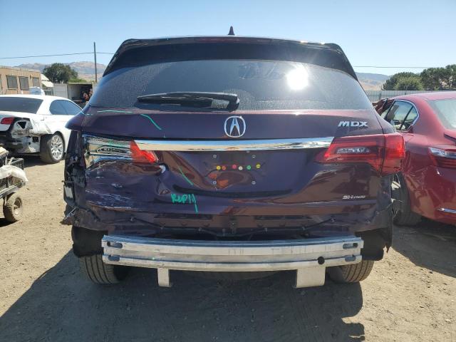  ACURA MDX 2015 Burgundy