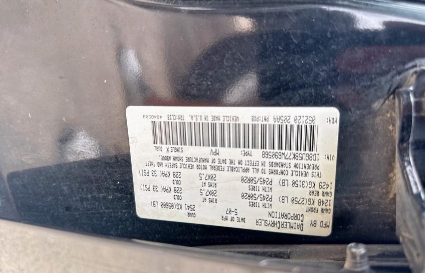 2007 DODGE NITRO SLT