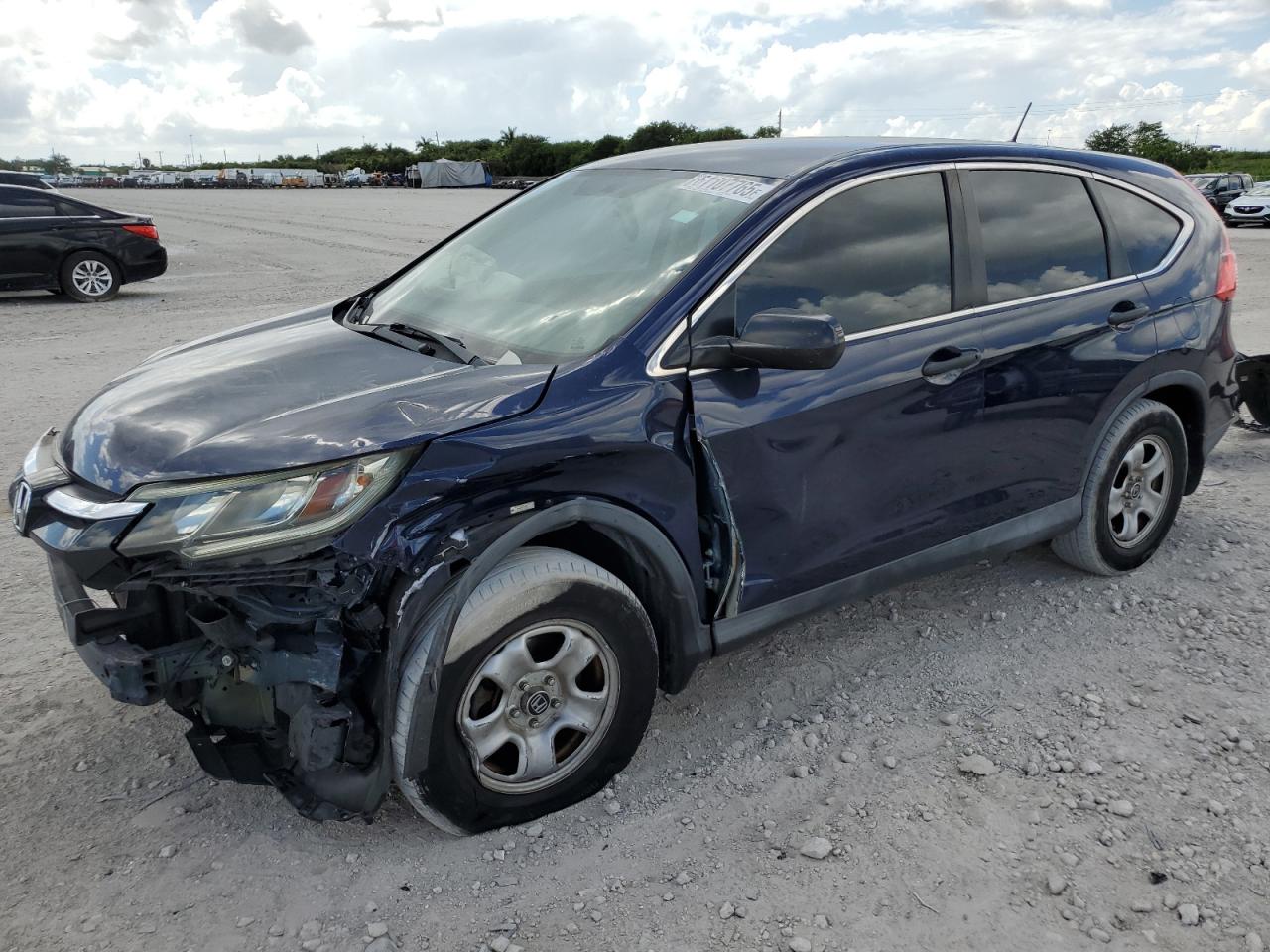2015 Honda Cr-V Lx продається в West Palm Beach, FL - Front End