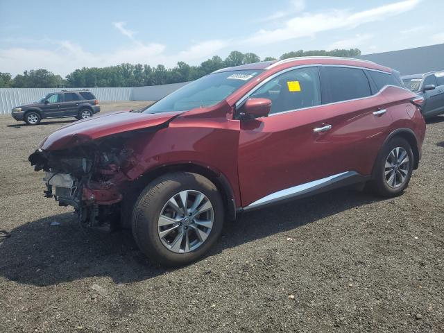  NISSAN MURANO 2018 Czerwony