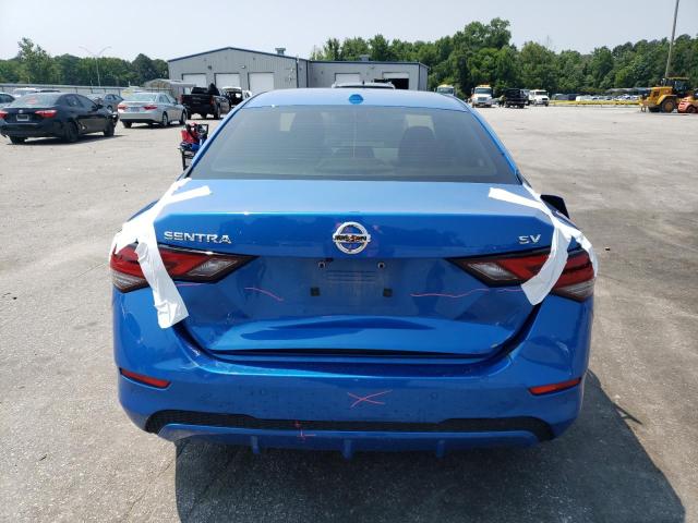  NISSAN SENTRA 2022 Синий