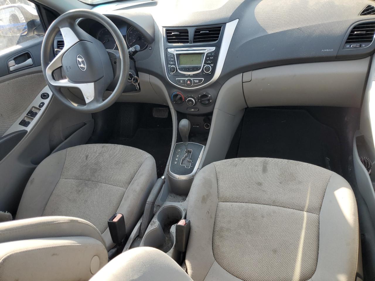 HYUNDAI ACCENT 2012 VIN KMHCT4AE4CU090493 фото 8
