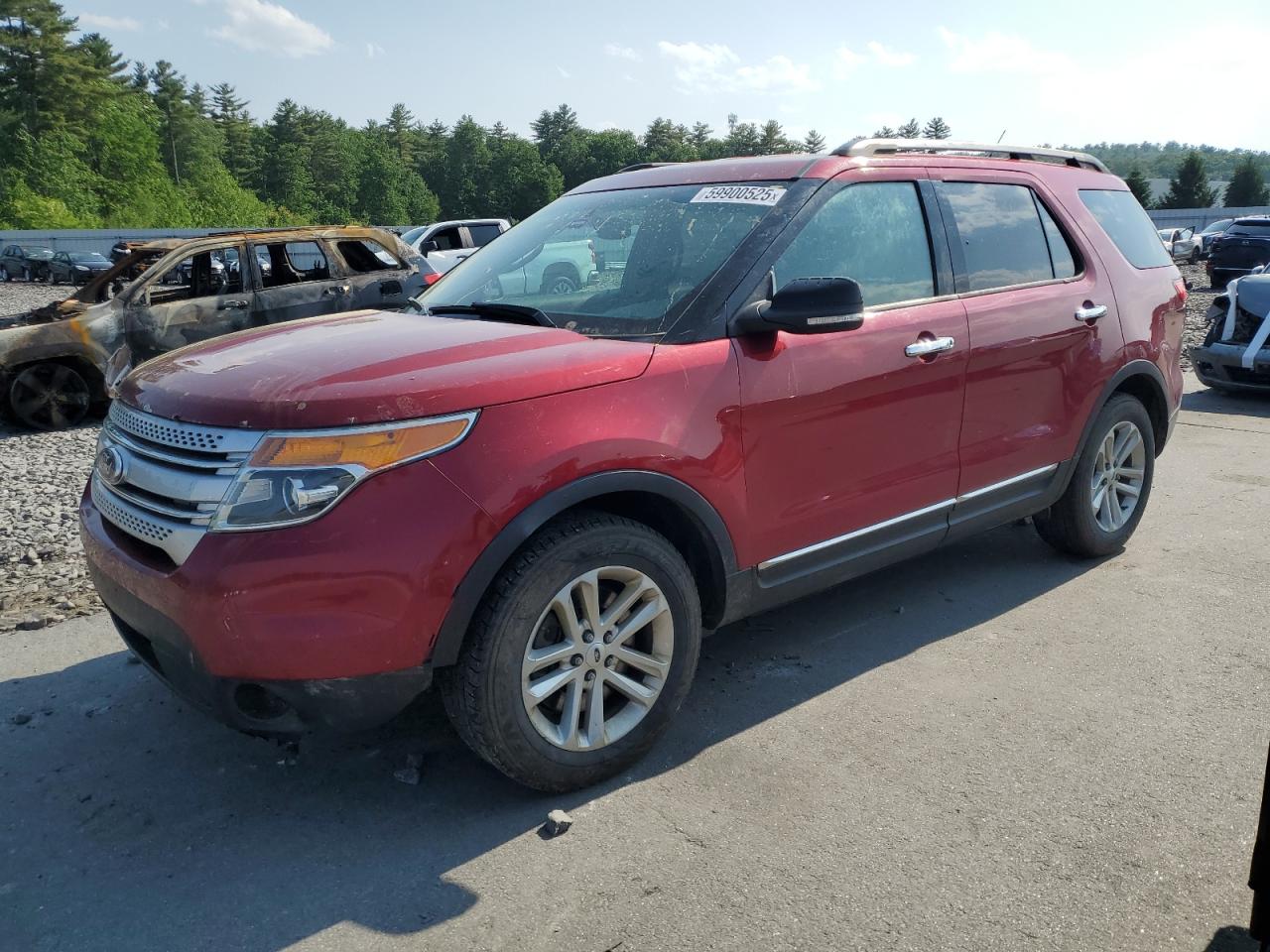 2015 Ford Explorer Xlt na sprzedaż w Windham, ME - Side