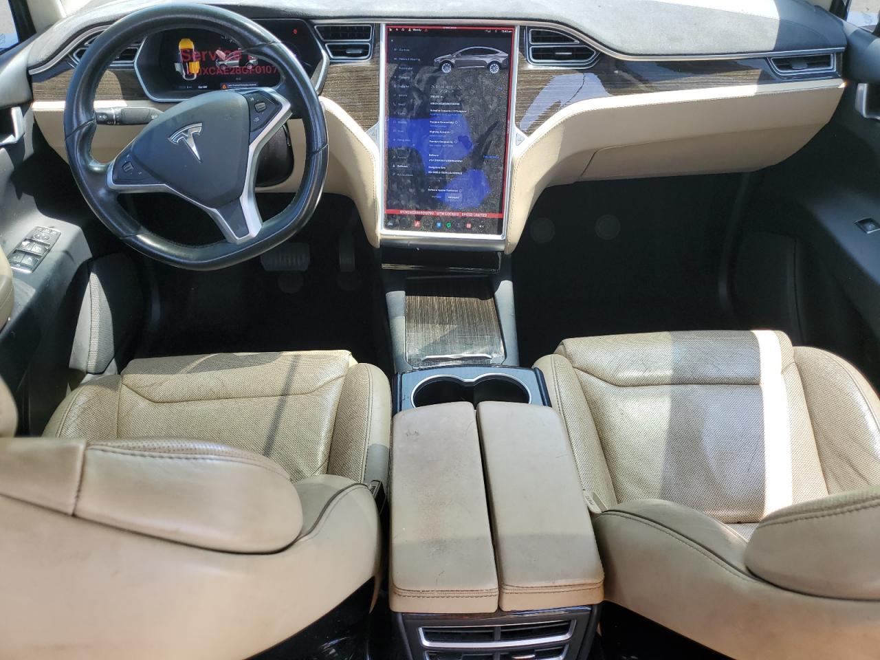 2016 Tesla Model X VIN: 5YJXCAE28GF010793 Lot: 60042185