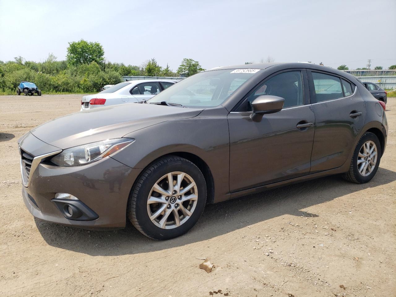 2015 Mazda 3 Grand Touring за продажба в Columbia Station, OH - Vandalism