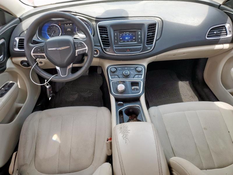 Sedans CHRYSLER 200 2015 Burgundy