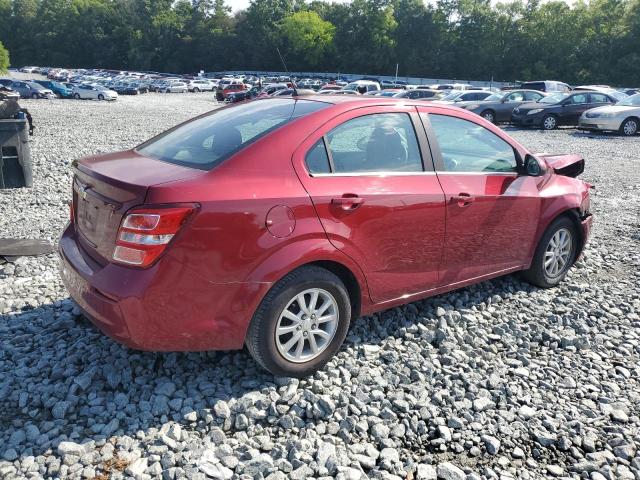  CHEVROLET SONIC 2019 Красный