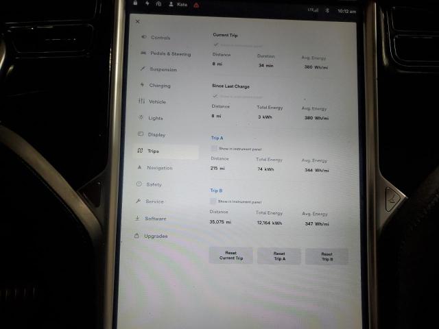 2013 TESLA MODEL S   