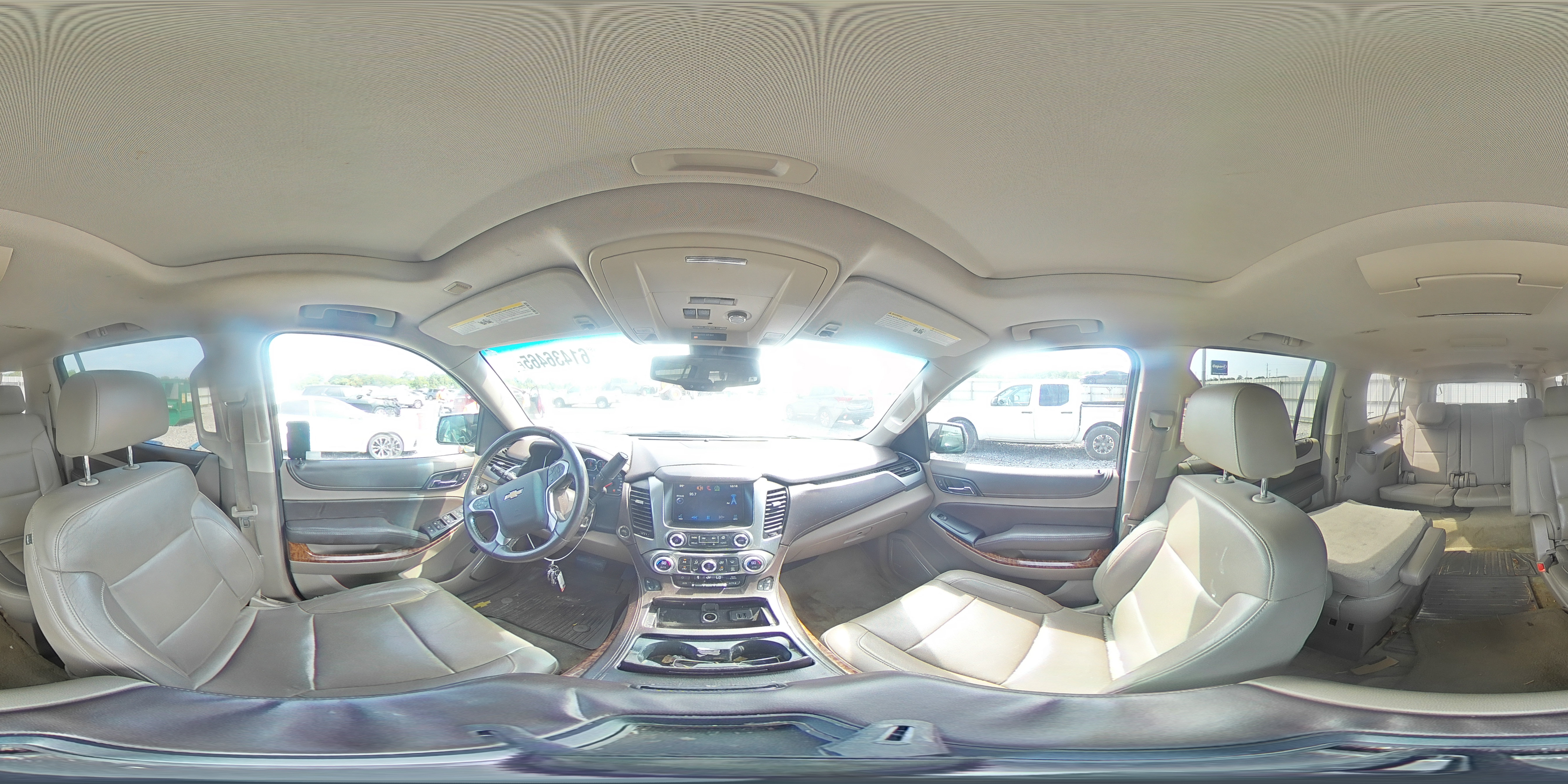 2015 Chevrolet Suburban C1500 Ltz VIN: 1GNSCKKC5FR235203 Lot: 61436465