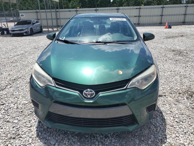  TOYOTA COROLLA 2015 Green