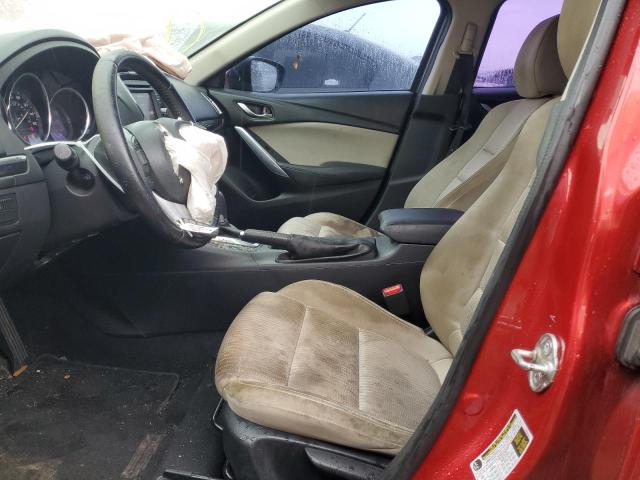  MAZDA 6 2015 Czerwony
