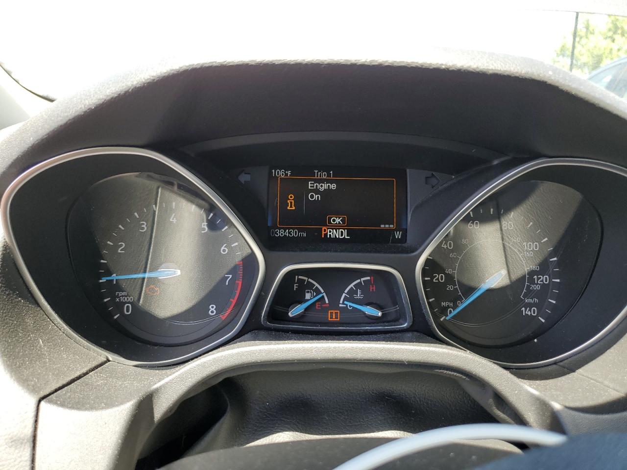 2016 Ford Focus Se VIN: 1FADP3F29GL373589 Lot: 62149405
