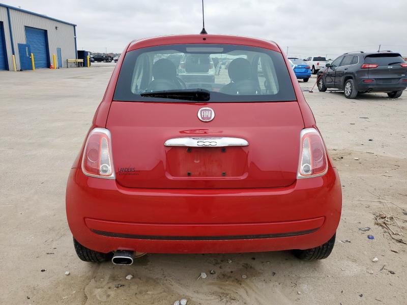 Hatchbacks FIAT 500 2013 Red