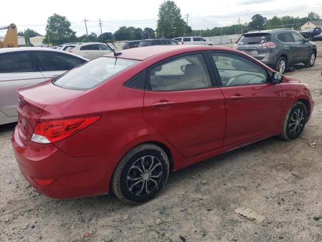  HYUNDAI ACCENT 2013 Red