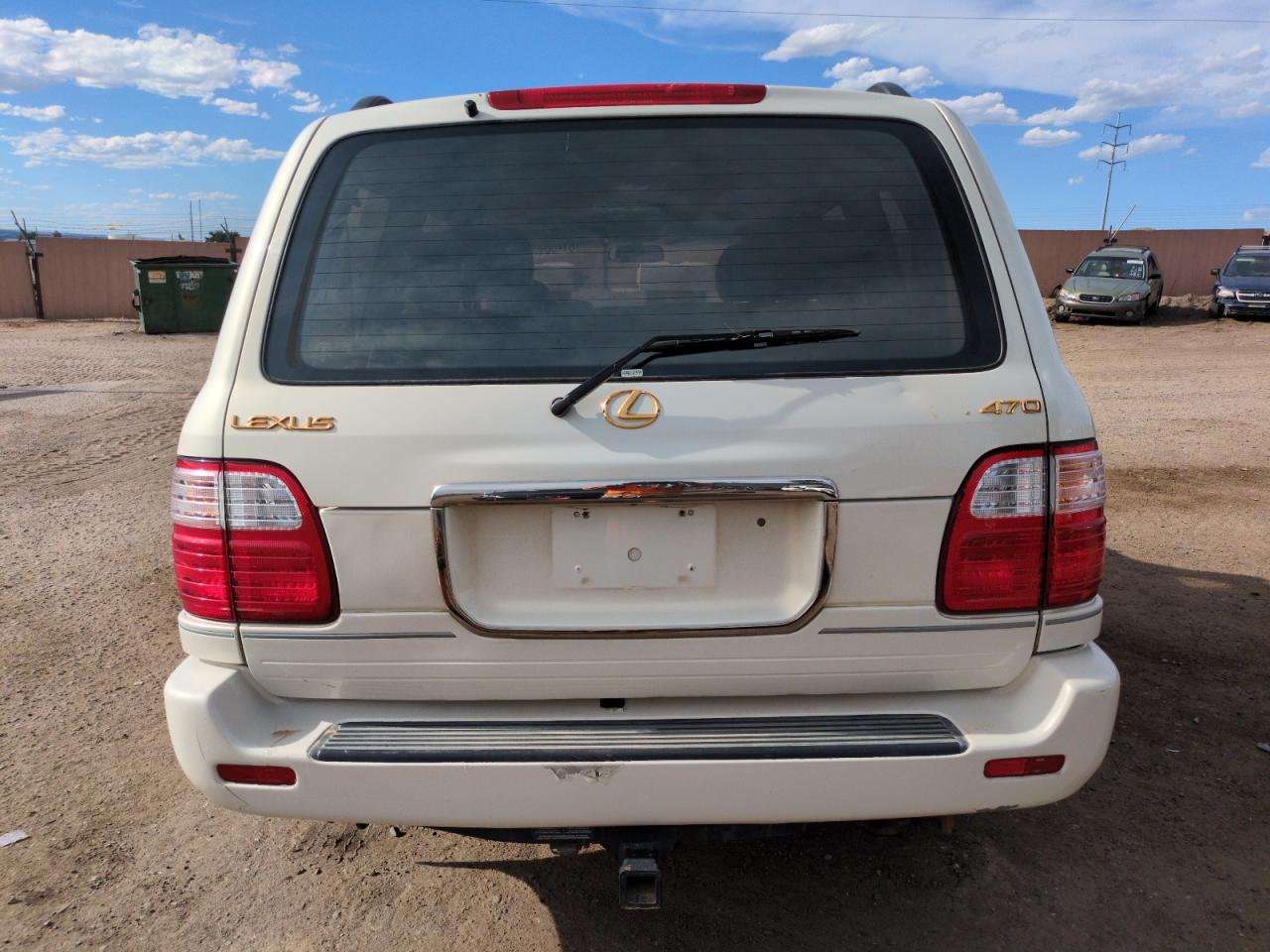 2000 Lexus Lx 470 VIN: JT6HT00W2Y0086543 Lot: 61466455