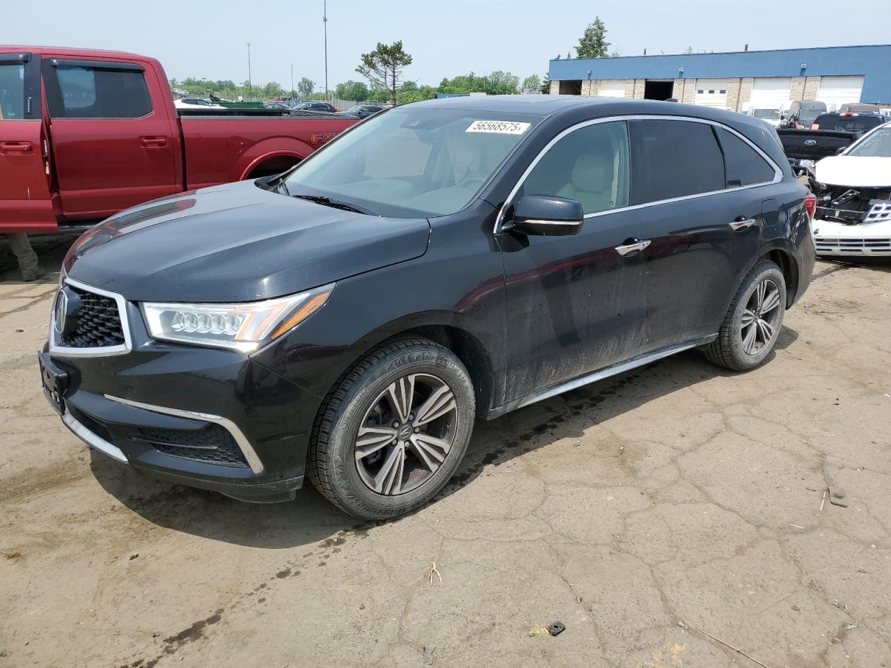 2018 Acura Mdx for Sale in Woodhaven, MI - Rear End