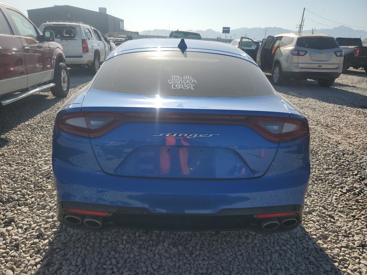 2019 Kia Stinger Gt2 VIN: KNAE55LC0K6047696 Lot: 61266975