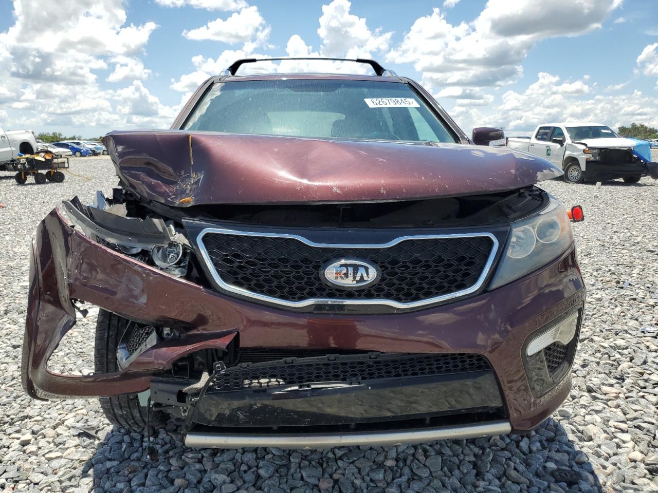 KIA SORENTO 2012 VIN 5XYKW4A21CG261277 zdjęcie 5