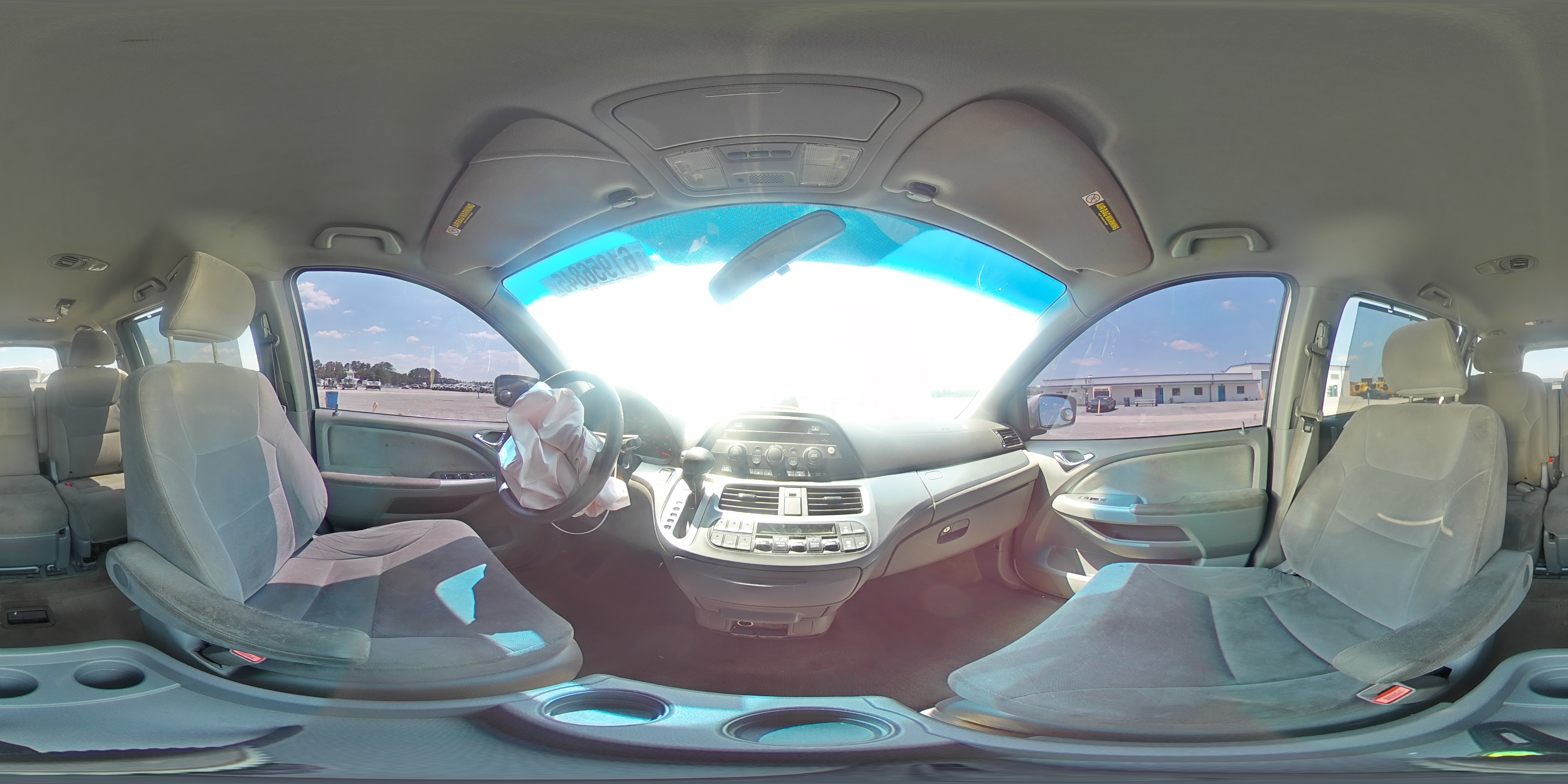 2010 Honda Odyssey Ex VIN: 5FNRL3H47AB022393 Lot: 61956845