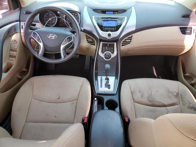  HYUNDAI ELANTRA 2012 Czerwony
