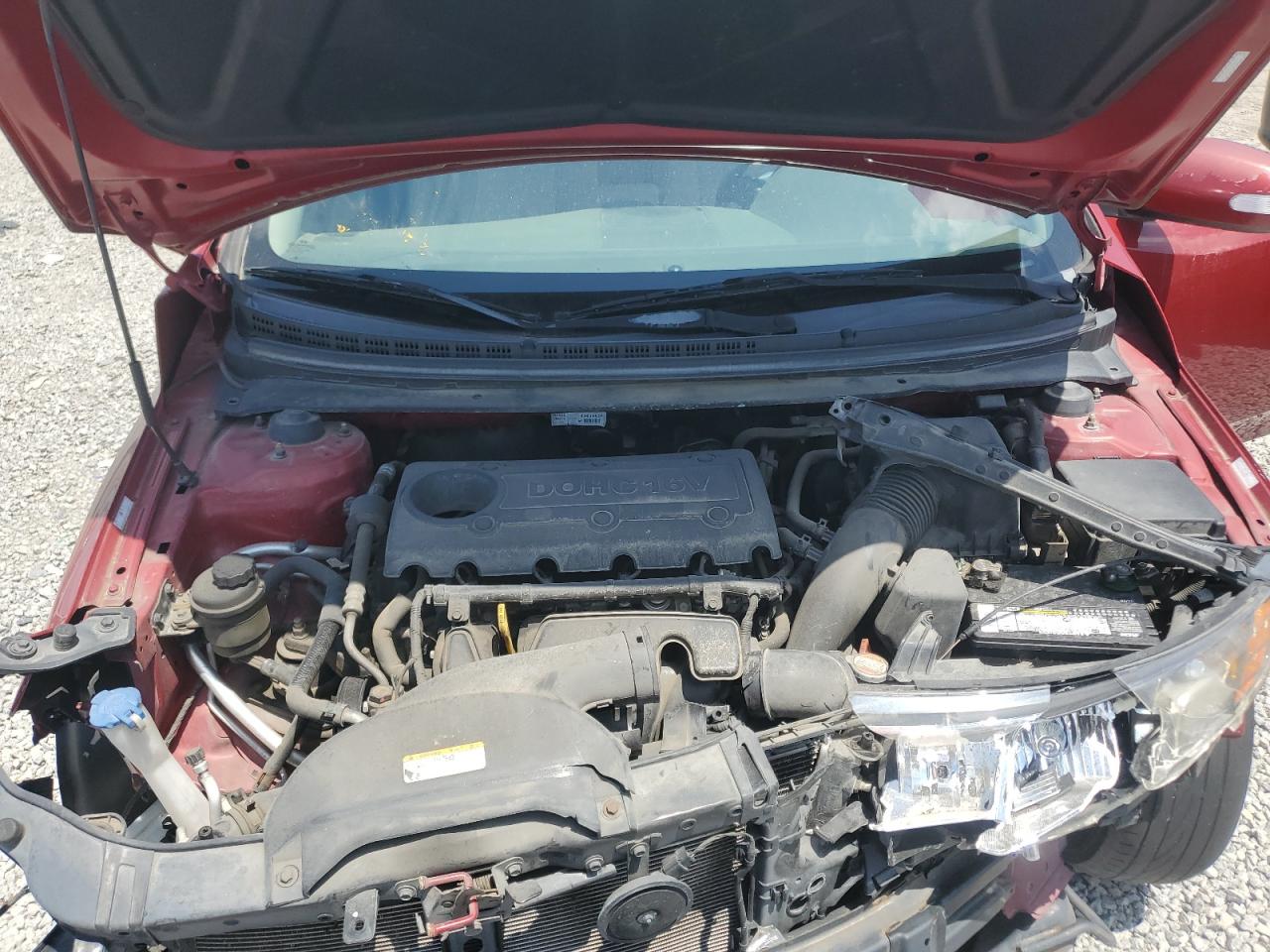 2010 Kia Forte Ex VIN: KNAFU4A24A5840323 Lot: 60731735