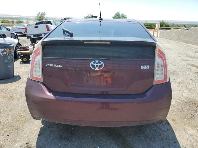 Hatchbacks TOYOTA PRIUS 2013 Fioletowy