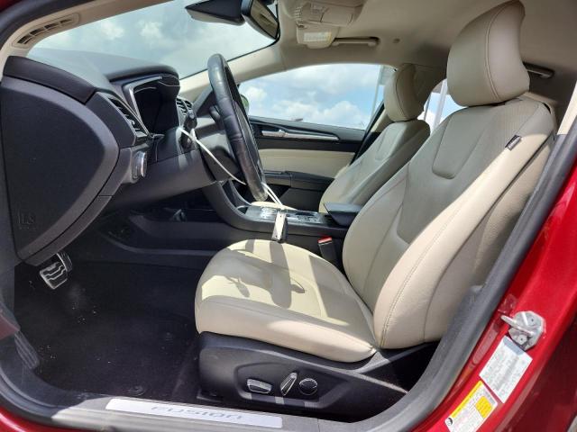 Sedans FORD FUSION 2017 Red