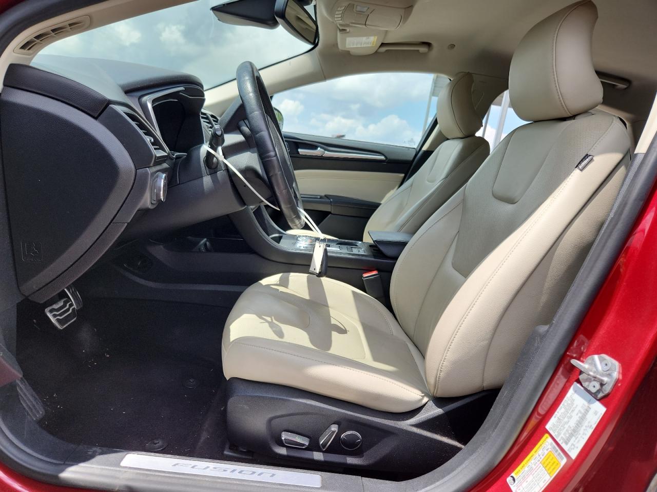 2017 Ford Fusion Titanium Phev VIN: 3FA6P0SU7HR255123 Lot: 62854605