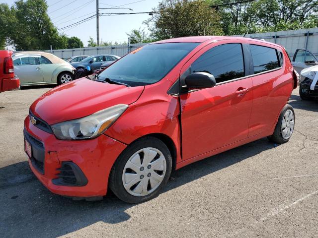  CHEVROLET SPARK 2017 Червоний