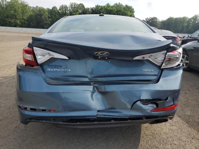  HYUNDAI SONATA 2017 Синий