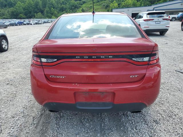  DODGE DART 2014 Червоний