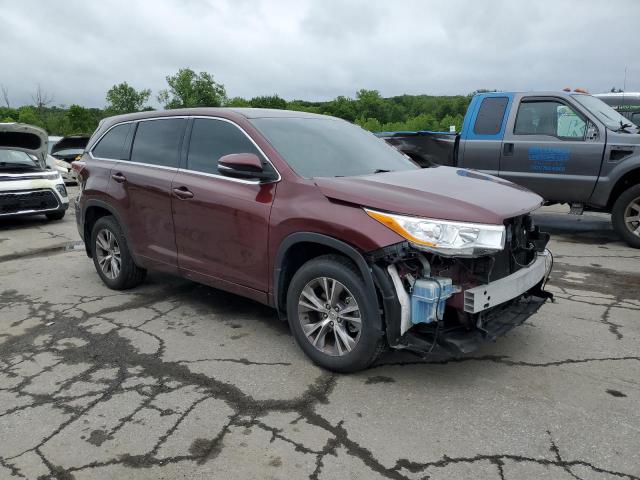  TOYOTA HIGHLANDER 2014 Burgundy