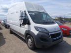 2016 PEUGEOT BOXER 435 L4H3 BLUE HDI  for sale at Copart PETERLEE