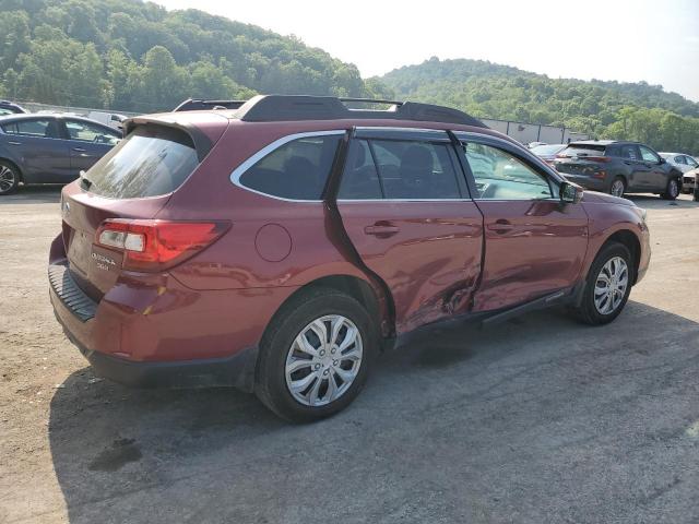  SUBARU OUTBACK 2015 Czerwony